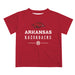 Arkansas Razorbacks Vive La Fete Soccer White Short Sleeve Tee Shirt - Vive La Fête - Online Apparel Store