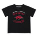 Arkansas Razorbacks Vive La Fete Boys Game Day V1 Black Short Sleeve Tee Shirt