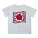 Arkansas Razorbacks Vive La Fete  White Art V1 Short Sleeve Tee Shirt
