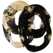 US Military ARMY Black Knights Vive La Fete All Over Logo Women Set of 2 Light Weight Ultra Soft Infinity Scarfs