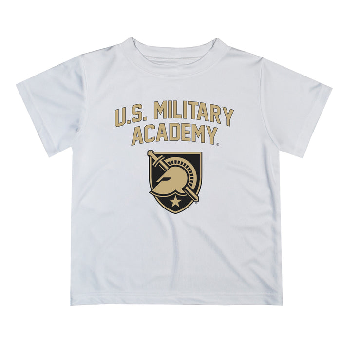US Military ARMY Black Knights Vive La Fete Boys Game Day V2 White Short Sleeve Tee Shirt
