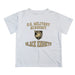 US Military ARMY Black Knights Vive La Fete Boys Game Day V3 White Short Sleeve Tee Shirt