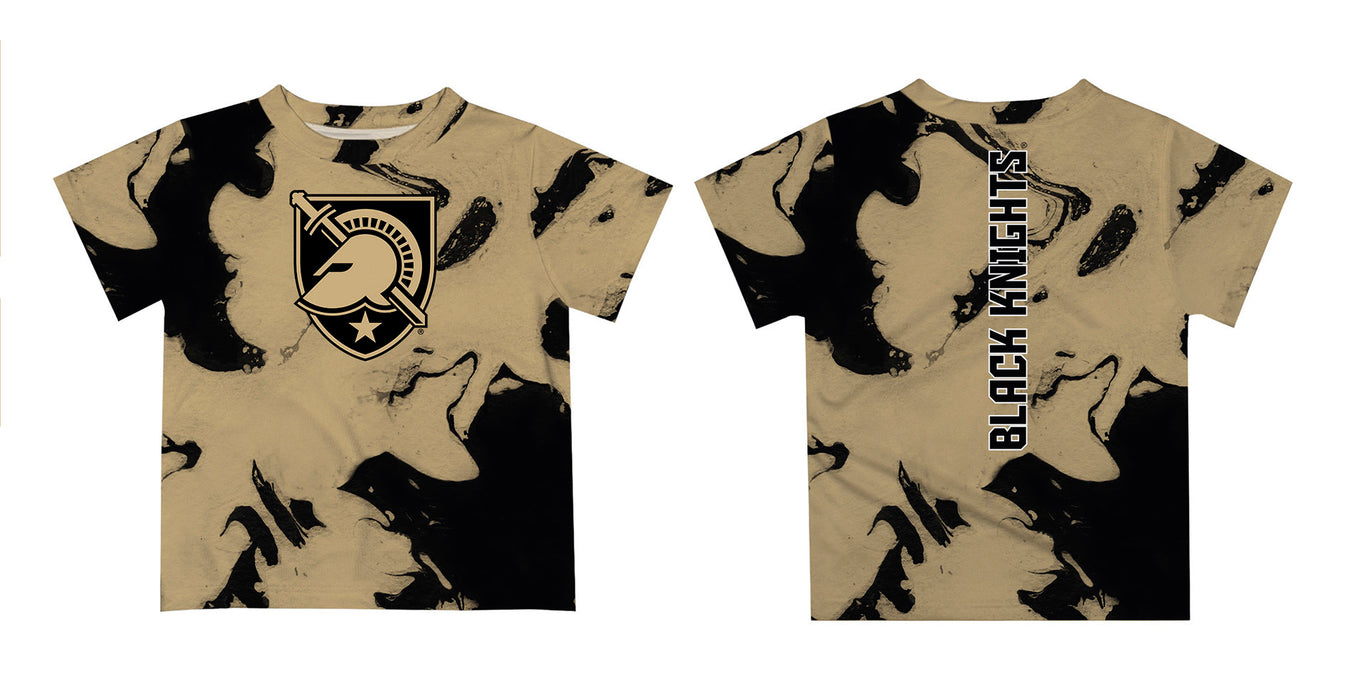 US Military ARMY Black Knights Vive La Fete Marble Boys Game Day Gold Short Sleeve Tee - Vive La Fête - Online Apparel Store