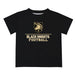 US Military ARMY Black Knights Vive La Fete Football V1 Black Short Sleeve Tee Shirt