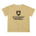 US Military ARMY Black Knights Vive La Fete Football V1 Gold Short Sleeve Tee Shirt