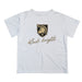 US Military ARMY Black Knights Vive La Fete Script  Gold Short Sleeve Tee Shirt - Vive La Fête - Online Apparel Store