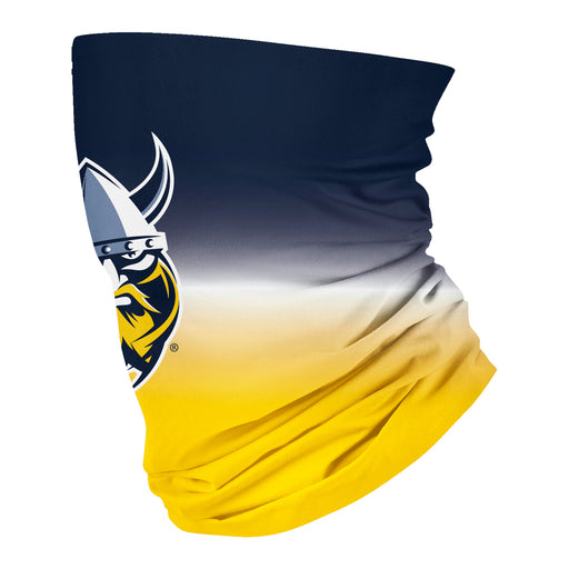 Augustana Universtiy Vikings Vive La Fete Degrade Logo Game Day Collegiate Face Cover Soft 4-Way Stretch Neck Gaiter - Vive La Fête - Online Apparel Store