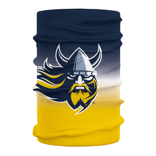 Augustana Universtiy Vikings Vive La Fete Degrade Logo Game Day Collegiate Face Cover Soft 4-Way Stretch Neck Gaiter - Vive La Fête - Online Apparel Store