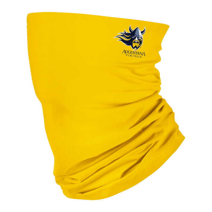 Augustana Universtiy Vikings Vive La Fete Gold Game Day Collegiate Logo Face Cover Soft Four Way Stretch Neck Gaiter - Vive La Fête - Online Apparel Store