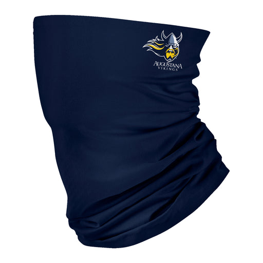 Augustana Universtiy Vikings Vive La Fete Navy Game Day Collegiate Logo Face Cover Soft Four Way Stretch Neck Gaiter - Vive La Fête - Online Apparel Store