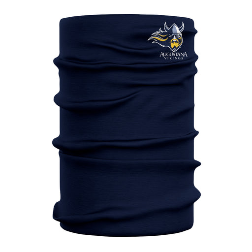 Augustana Universtiy Vikings Vive La Fete Navy Game Day Collegiate Logo Face Cover Soft Four Way Stretch Neck Gaiter - Vive La Fête - Online Apparel Store