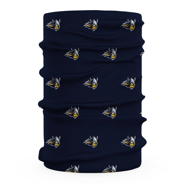 Augustana Vikings AU Vive La Fete All Over Logo Game Day  Collegiate Face Cover Soft 4-Way Stretch Two Ply Neck Gaiter - Vive La Fête - Online Apparel Store