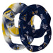Augustana Vikings Vive La Fete All Over Logo Game Day Collegiate Women Set of 2 Light Weight Ultra Soft Infinity Scarfs