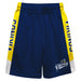 Augustana Vikings AU Vive La Fete Game Day Blue Stripes Boys Solid Gold Athletic Mesh Short