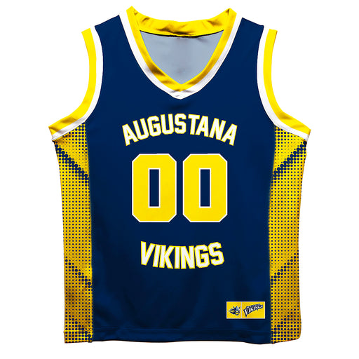 Augustana University Vikings AU Vive La Fete Game Day Blue Boys Fashion Basketball Top