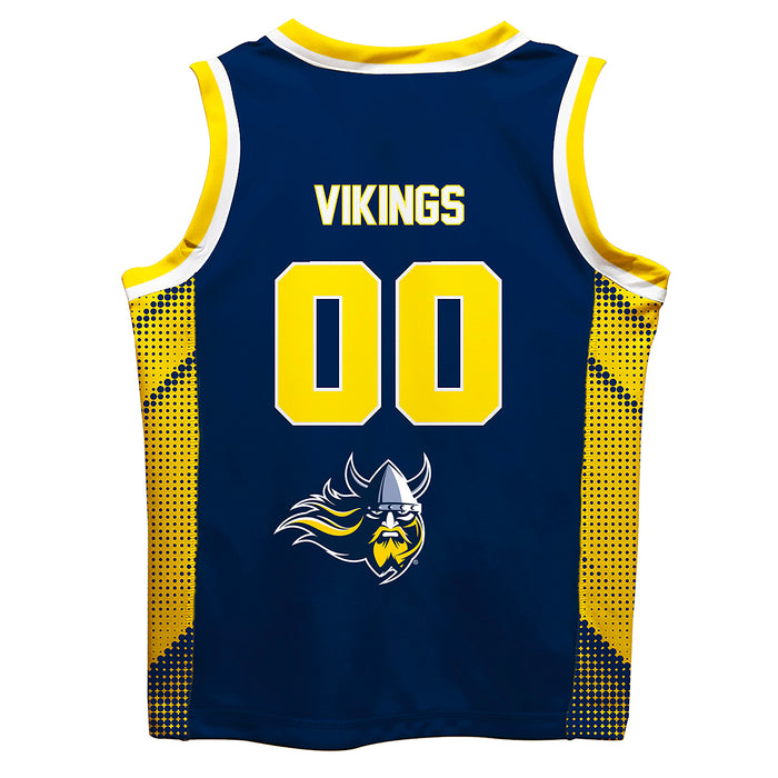 Augustana University Vikings AU Vive La Fete Game Day Blue Boys Fashion Basketball Top - Vive La Fête - Online Apparel Store