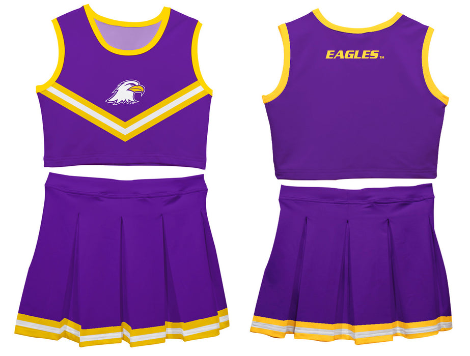 Ashland Eagles AU Vive La Fete Game Day Purple Sleeveless Cheerleader Set - Vive La Fête - Online Apparel Store