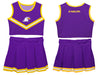Ashland Eagles AU Vive La Fete Game Day Purple Sleeveless Cheerleader Set - Vive La Fête - Online Apparel Store