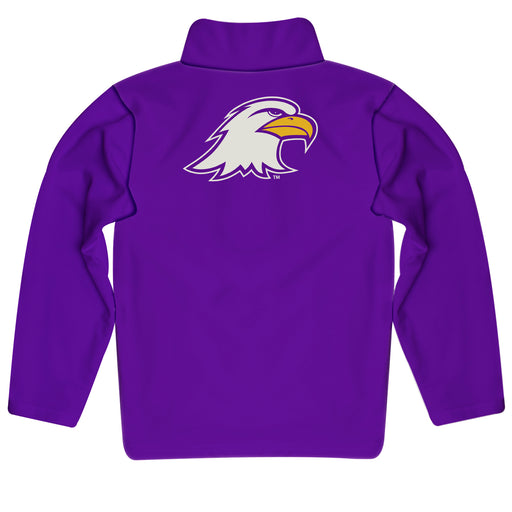 Ashland Eagles AU Vive La Fete Game Day Solid Purple Quarter Zip Pullover Sleeves - Vive La Fête - Online Apparel Store