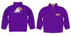 Ashland Eagles AU Vive La Fete Game Day Solid Purple Quarter Zip Pullover Sleeves - Vive La Fête - Online Apparel Store