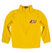 Ashland Eagles AU Vive La Fete Game Day Solid Gold Quarter Zip Pullover Sleeves
