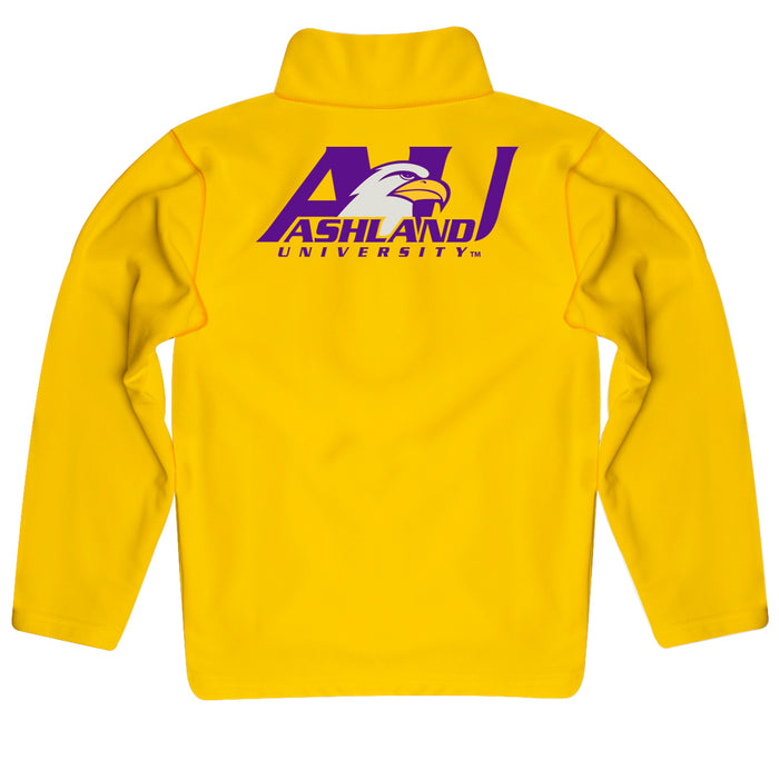 Ashland Eagles AU Vive La Fete Game Day Solid Gold Quarter Zip Pullover Sleeves - Vive La Fête - Online Apparel Store