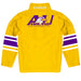 Ashland Eagles AU Vive La Fete Game Day Gold Quarter Zip Pullover Stripes on Sleeves - Vive La Fête - Online Apparel Store