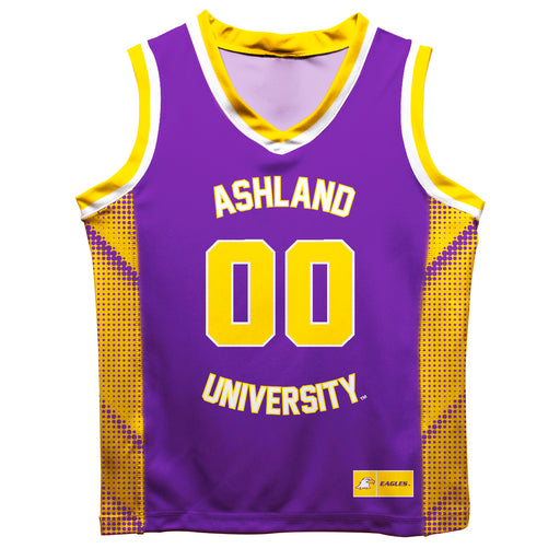Ashland University AU Eagles Vive La Fete Game Day Purple Boys Fashion Basketball Top