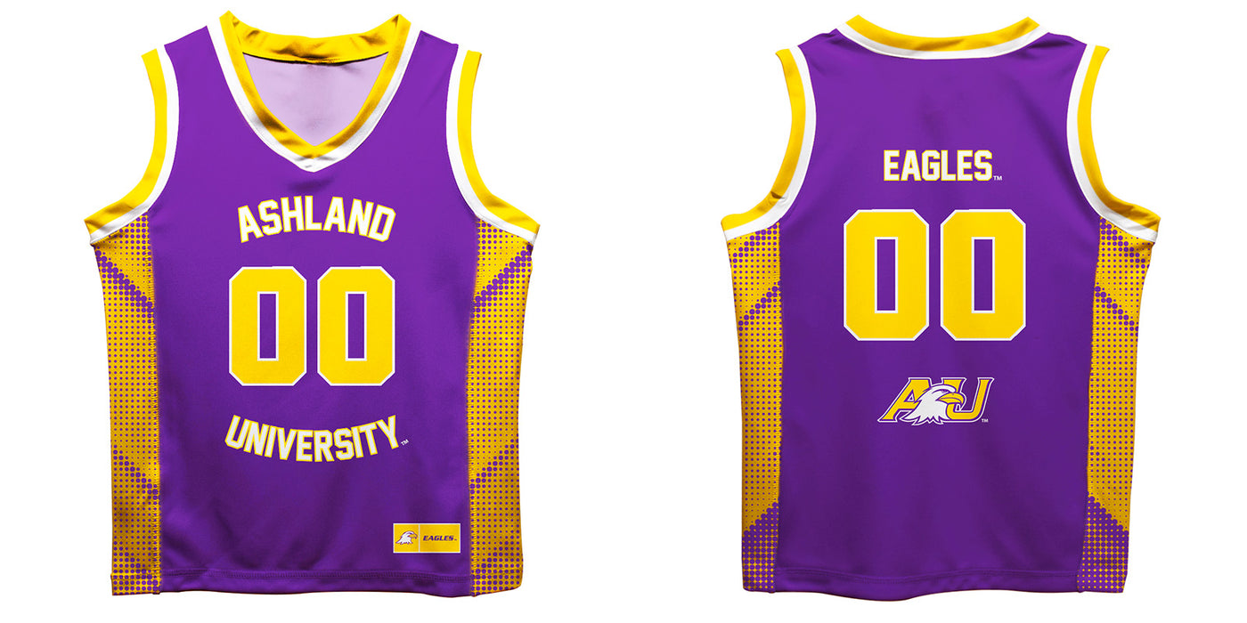 Ashland University AU Eagles Vive La Fete Game Day Purple Boys Fashion Basketball Top - Vive La Fête - Online Apparel Store