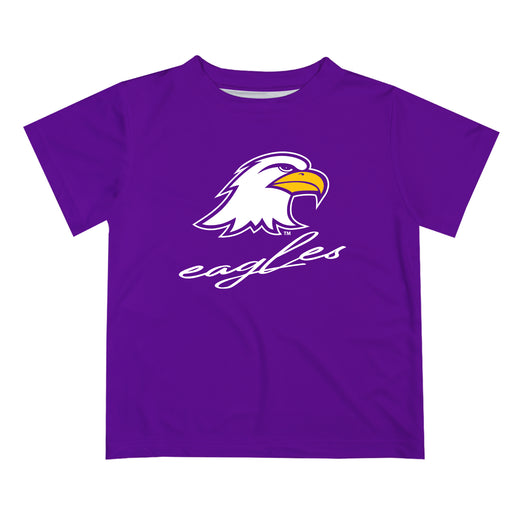 Ashland University AU Eagles Vive La Fete Script White Short Sleeve Tee Shirt - Vive La Fête - Online Apparel Store