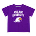 Ashland University AU Eagles Vive La Fete Boys Game Day V2 Purple Short Sleeve Tee Shirt