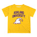 Ashland University AU Eagles Vive La Fete Boys Game Day V2 Gold Short Sleeve Tee Shirt