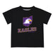 Ashland University AU Eagles Vive La Fete State Map Black Short Sleeve Tee Shirt