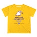 Ashland University AU Eagles Vive La Fete Soccer V1 Gold Short Sleeve Tee Shirt