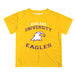 Ashland University AU Eagles Vive La Fete Boys Game Day V1 Gold Short Sleeve Tee Shirt