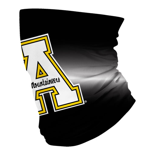 Appalachian State Mountaineers Neck Gaiter Degrade Black and White - Vive La Fête - Online Apparel Store
