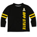 Appalachian State Mountaineers Black Tee Shirt Long Sleeve - Vive La Fête - Online Apparel Store