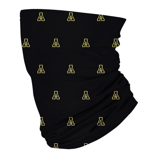 App State Mountaineers Vive La Fete All Over Logo Game Day Collegiate Face Cover Soft 4-Way Stretch Two Ply Neck Gaiter - Vive La Fête - Online Apparel Store