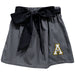 Appalachian State Mountaineers Embroidered Black Gingham Skirt With Sash