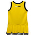 Appalachian State Mountaineers Vive La Fete Game Day Gold Sleeveless Cheerleader Dress - Vive La Fête - Online Apparel Store