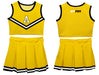 Appalachian State Mountaineers Vive La Fete Game Day Gold Sleeveless Cheerleader Set - Vive La Fête - Online Apparel Store