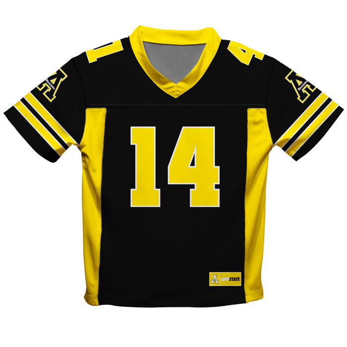 App State Mountaineers Vive La Fete Game Day Black Boys Fashion Football T-Shirt