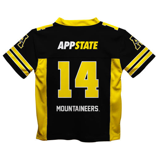 App State Mountaineers Vive La Fete Game Day Black Boys Fashion Football T-Shirt - Vive La Fête - Online Apparel Store
