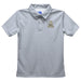 Appalachian State Mountaineers Embroidered Gray Short Sleeve Polo Box Shirt