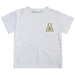 Appalachian State Mountaineers Hand Sketched Vive La Fete Impressions Artwork Boys White Short Sleeve Tee Shirt
