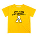 Appalachian State Mountaineers Vive La Fete Boys Game Day White Short Sleeve Tee Shirt - Vive La Fête - Online Apparel Store