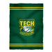 Arkansas Tech Jerry the Bulldog  Green Fleece Throw Blanket ATU - Vive La Fête - Online Apparel Store