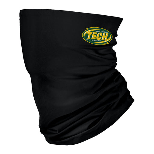 Arkansas Tech Jerry The Bulldog ATU Neck Gaiter Solid Black - Vive La Fête - Online Apparel Store