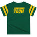 Arkansas Tech Jerry the Bulldog Green Short Sleeve Tee Shirt ATU - Vive La Fête - Online Apparel Store