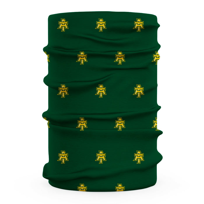 Arkansas Tech Jerry the Bulldog ATU All Over Logo Game Day  Collegiate Face Cover Soft 4-Way Stretch Two Ply Neck Gaiter - Vive La Fête - Online Apparel Store